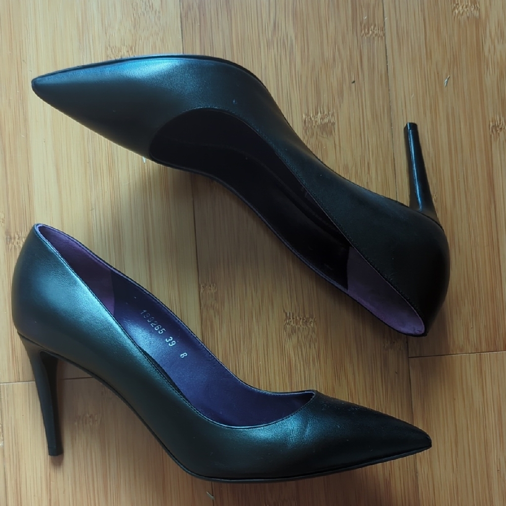 Ralph Lauren Collection Armissa Black Heels 39